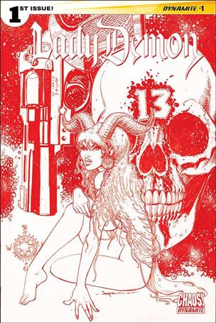 Lady Demon (2014) issue 1-M Joyce Chin Red & White Cover
