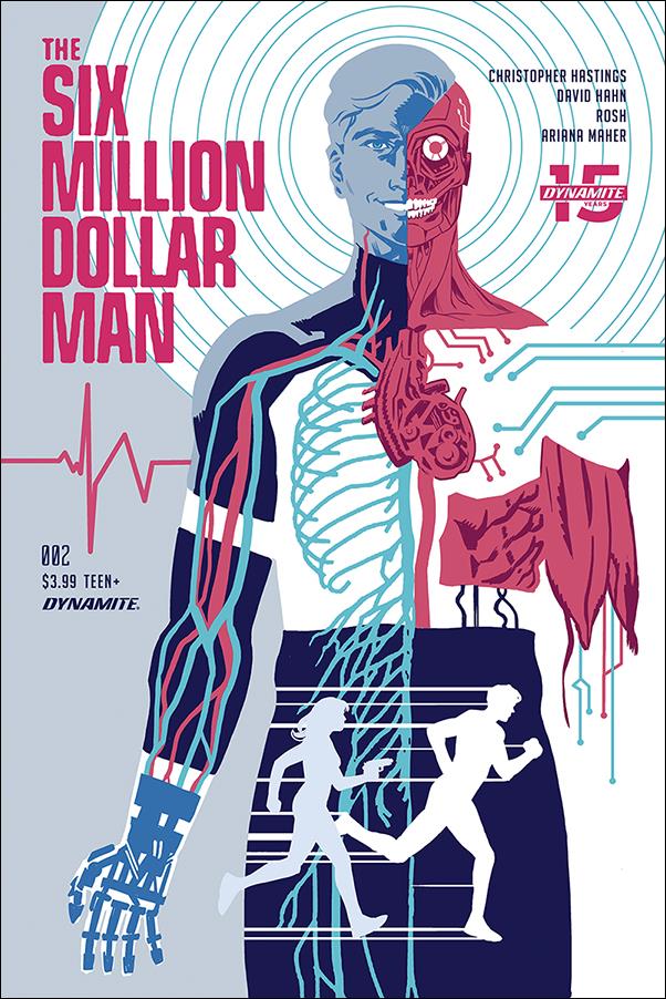 Six Million Dollar Man (2019) issue 2 Michael Walsh Cover