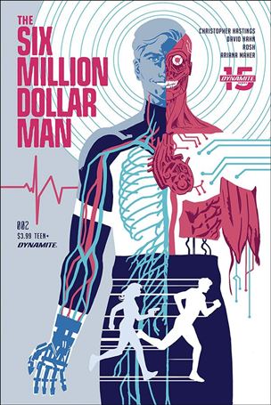 Six Million Dollar Man (2019) issue 2 Michael Walsh Cover