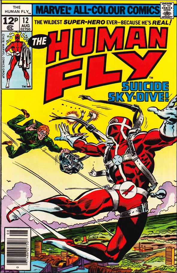 Human Fly issue 12-B UK Price Cover