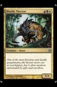 Magic the Gathering: Duel Decks: Ajani vs. Nicol Bolas card 13 Woolly Thoctar