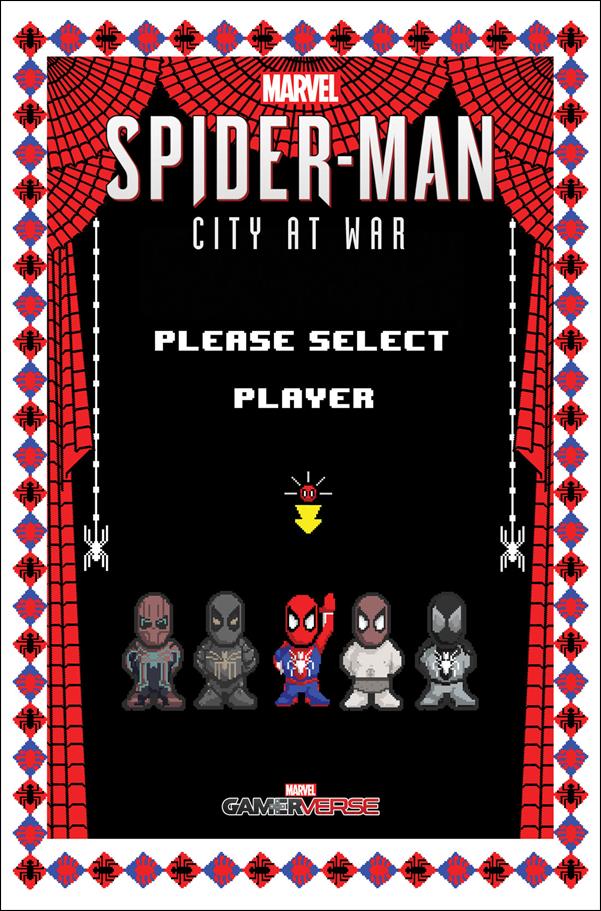Spider-Man: City at War issue 5-B Matthew Waite 8-Bit Cover