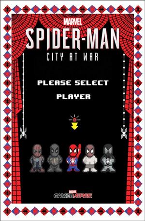 Spider-Man: City at War issue 5-B Matthew Waite 8-Bit Cover