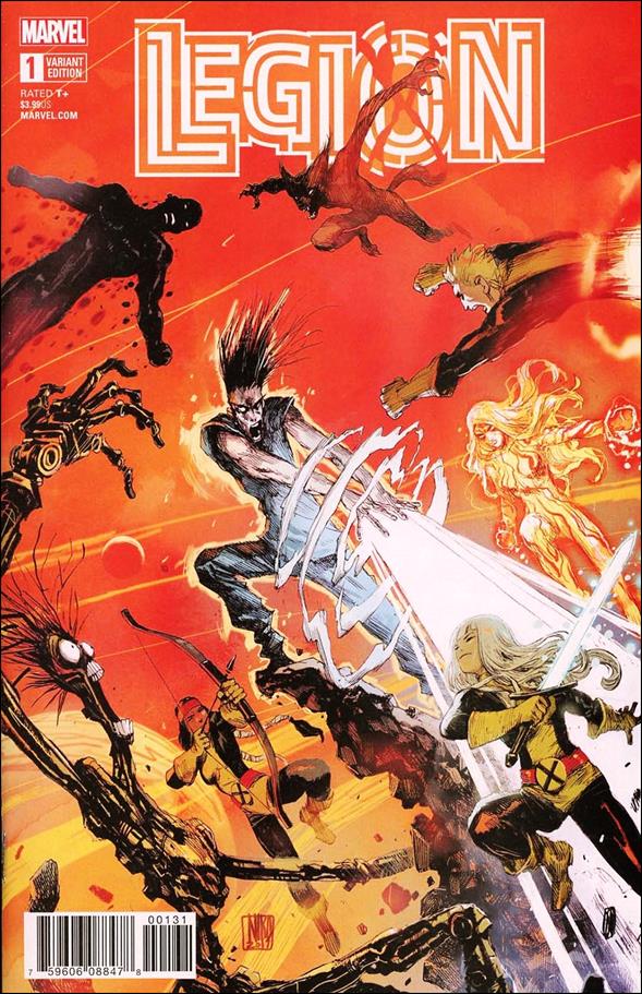 Legion (2018) issue 1-D  Niko Henrichon 1:25 Cover