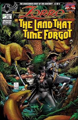 Zorro in the Land That Time Forgot issue 2 Standard Cover
