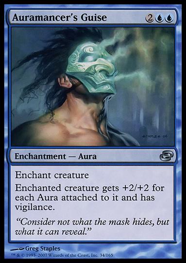 Magic the Gathering: Planar Chaos (Base Set) card 34 Auramancer's Guise