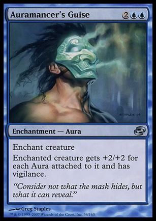 Magic the Gathering: Planar Chaos (Base Set) card 34 Auramancer's Guise