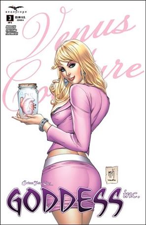 Grimm Fairy Tales Presents Goddess Inc. issue 3 Mike Krome Cover