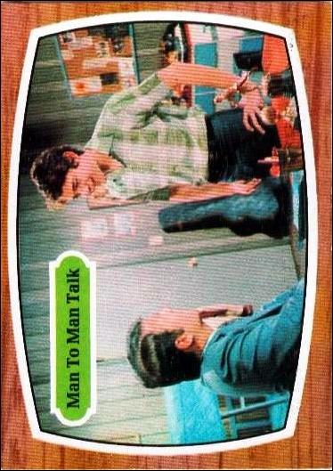 Brady Bunch (Base Set) card 77 Man To Man Talk
