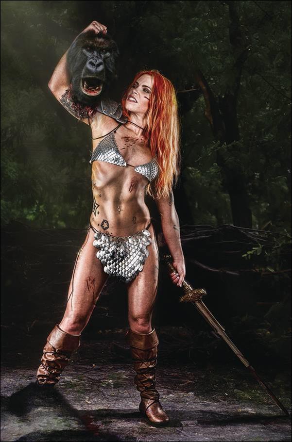 Sonjaversal issue 4-P 1:35 Virgin Cosplay Photo Cover