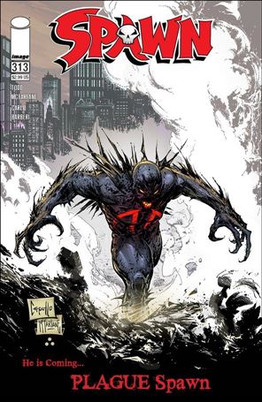 Spawn issue 313-C Greg Capullo Cover