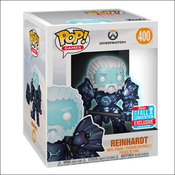 POP! Games figure 400 Reinhardt (Fall Convention Exclusive)