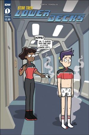 Star Trek: Lower Decks issue 1-B Jay P. Fosgitt Cover