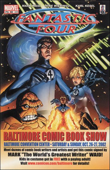 Fantastic Four (1998) issue 60-C Baltimore Comic-Con Edition