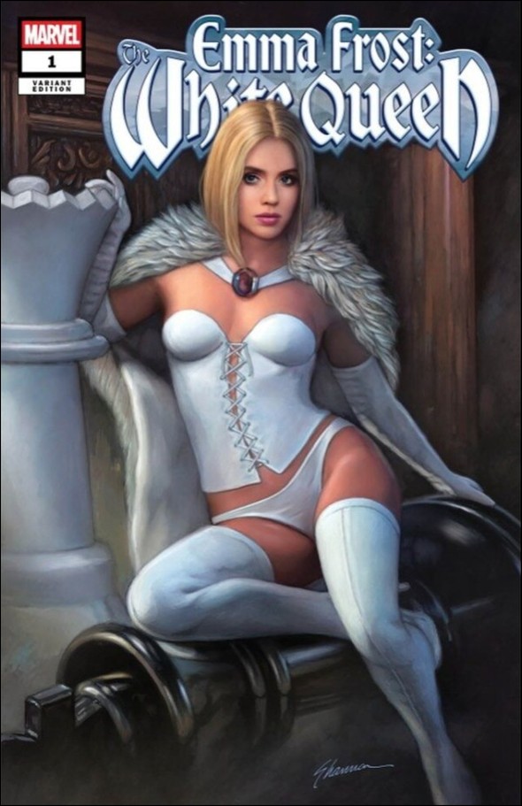 Emma Frost: The White Queen issue 1-I Retailer Exclusive Shannon Maer Trade Dress Cover