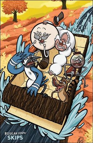 Regular Show: Skips issue 6-C Mychal Amann 1:15 Virgin Cover