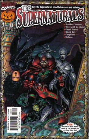 Supernaturals issue 2-D Satana Mask Insert