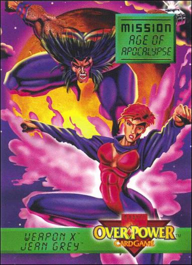 Marvel Overpower (Mission Subset) card 2 of 7 AoA Weapon X / Jean Grey