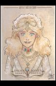 Indiana Jones Masterpieces (Sketchcard Subset) card Irma Ahmed-B Wilhelmina 
