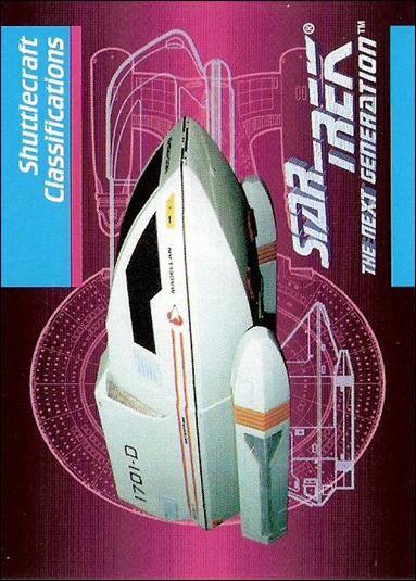 Star Trek: The Next Generation - Inaugural Edition (Base Set) card 110 Shuttlecraft Classifications 