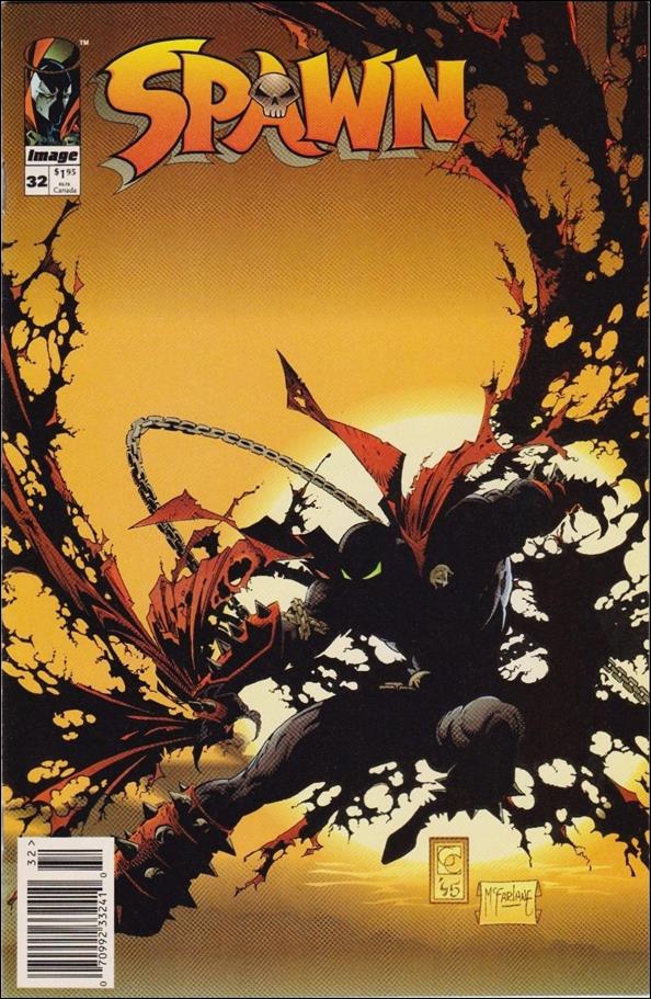Spawn issue 32-B Newsstand Edition