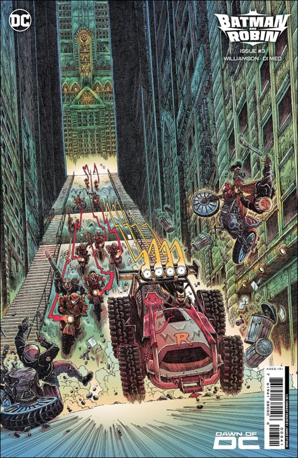 Batman and Robin (2023) issue 3-E James Stokoe 1:25 Cardstock Cover