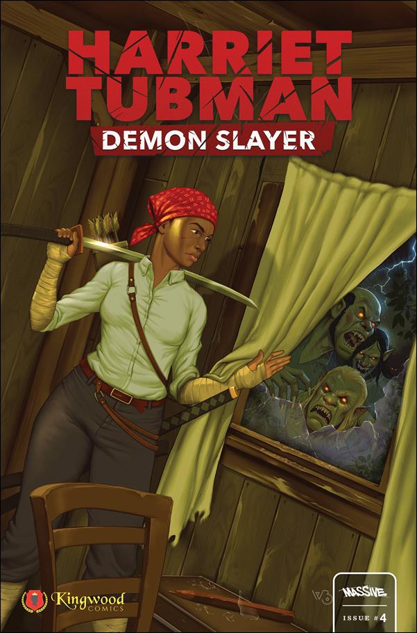 Harriet Tubman: Demon Slayer issue 3-B Walt Barna Cover