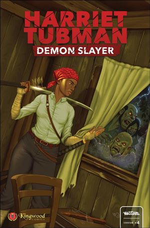 Harriet Tubman: Demon Slayer issue 3-B Walt Barna Cover