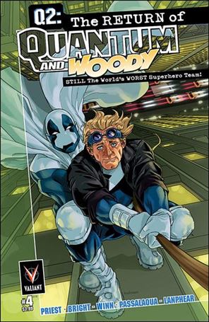 Q2: The Return of Quantum and Woody issue 4-B Kalman Andrasofszky 1:10 Cover