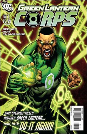 Green Lantern Corps (2006) issue 61 Tyler Kirkham Cover