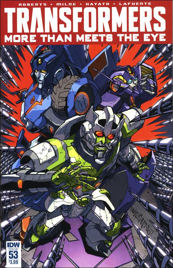 Transformers: More Than Meets the Eye (2012) issue 53 Alex Milne Cover