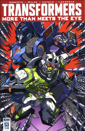 Transformers: More Than Meets the Eye (2012) issue 53 Alex Milne Cover