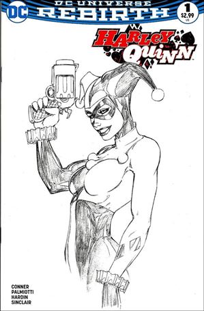 Harley Quinn (2016) issue 1-SI Michael Turner aspenstore.com Sketch Cover