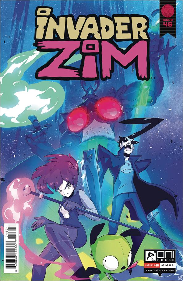 Invader Zim issue 46-B Simon Troussellier Cover