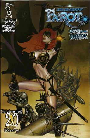 Tarot: Witch of the Black Rose issue 121-B Yellow Cover