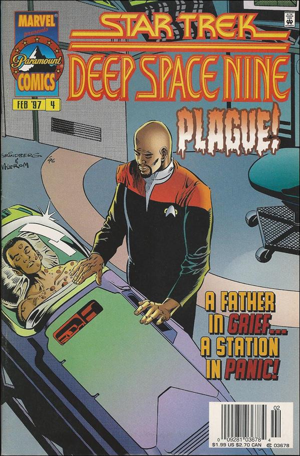 Star Trek: Deep Space Nine (1996) issue 4-B Newsstand Edition / Price Variant
