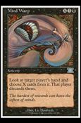 Magic the Gathering: 6th Edition (Base Set) card 143 Mind Warp