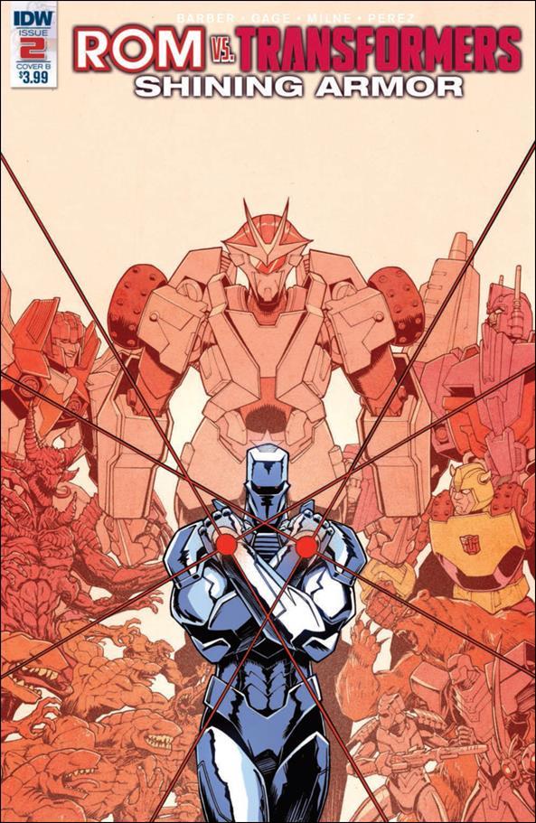 Rom Vs Transformers: Shining Armor issue 2-B Nick Roche Cover