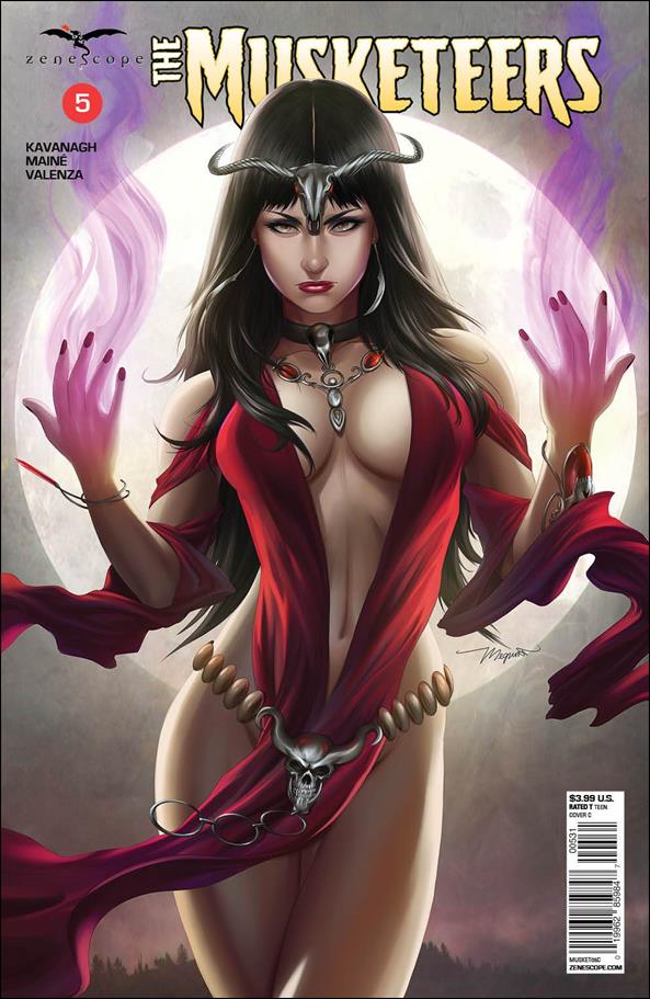 Musketeers issue 5-C Jorge Meguro Cover