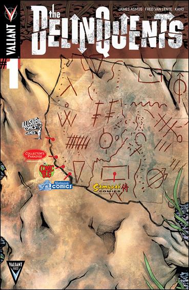 Delinquents issue 1-F Brent Peeples West Coast Cover