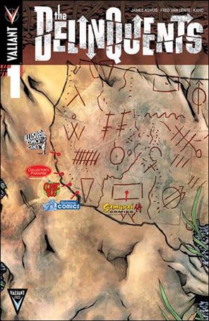Delinquents issue 1-F Brent Peeples West Coast Cover