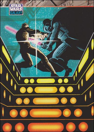 Star Wars Galaxy: Series 2 (Base Set) card 154 The Duel Begins