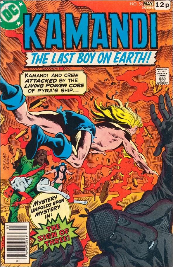 Kamandi, the Last Boy on Earth issue 56-B UK Price Cover