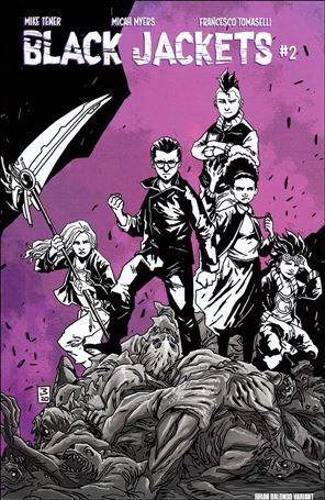 Black Jackets issue 2 Brian Balondo Cover