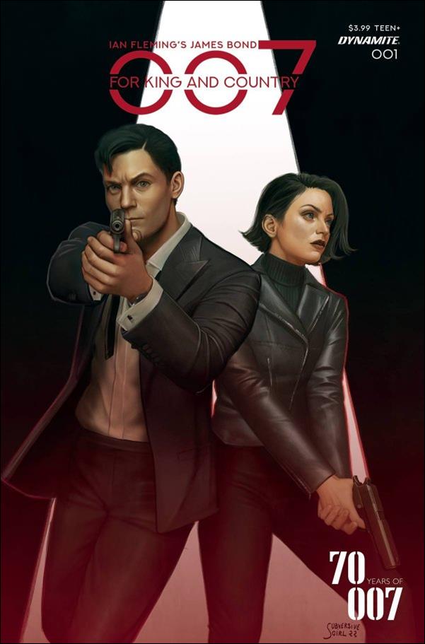 007: For King and Country issue 2-B Rebeca Puebla Cover