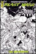 Transformers: Beast Wars: The Ascending issue 1-C Nick Roche 1:10 Sketch Cover