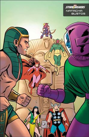 Kang the Conqueror issue 1-F Natacha Bustos Stormbreakers Cover
