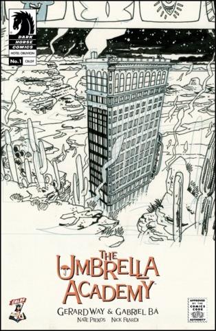 Umbrella Academy: Hotel Oblivion issue 1-C CBLDF Cover