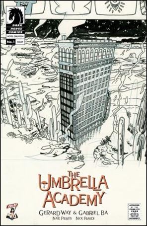 Umbrella Academy: Hotel Oblivion issue 1-C CBLDF Cover