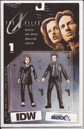 X-Files: Season 11 issue 1-E Andrew Currie Comic Block Cover